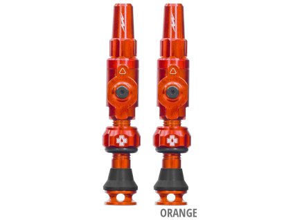 MUC OFF Tubeless Ventil Set Big Bore Lite 30mm OrangeSUGdRDaFufk7F