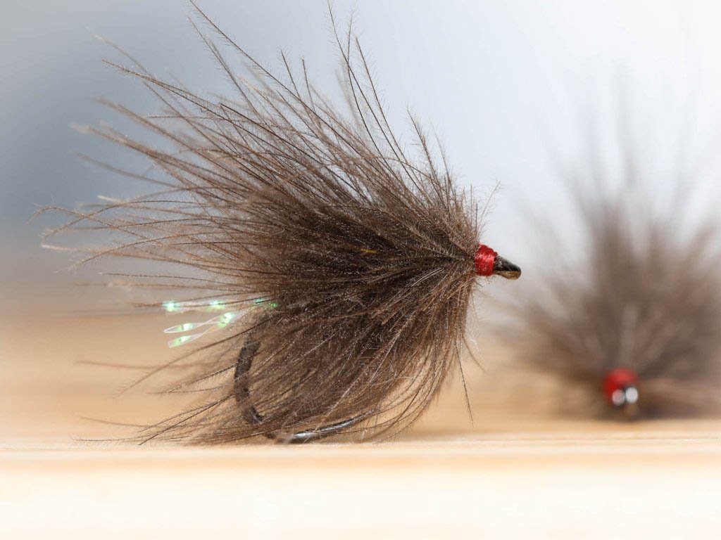 cdc palmer dry fly pearl tag caddis fse056c