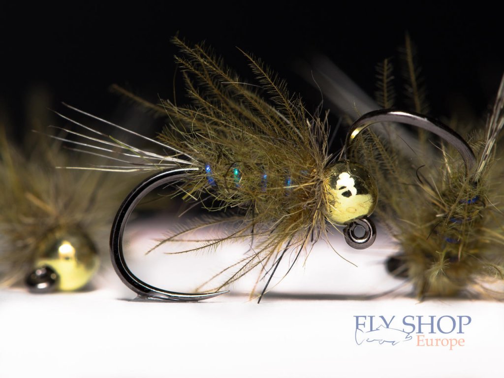 Squirrel Jig Nymph - Olive