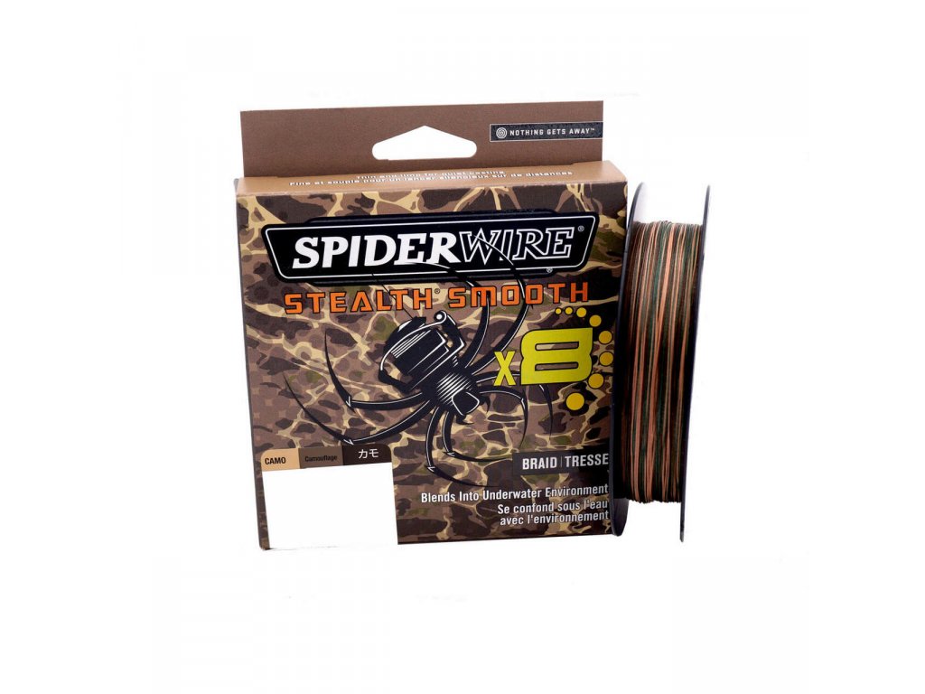 SpiderWire Stealth Smooth 8 Braided Line - Camo