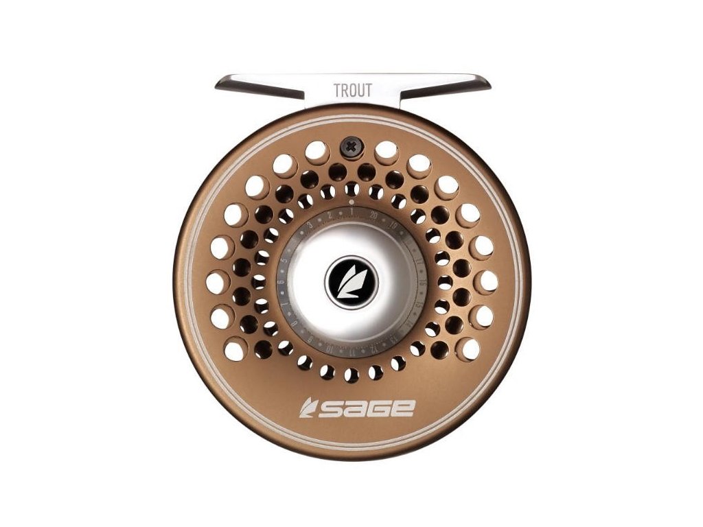 Sage Trout Freshwater Fly Reel - Bronze