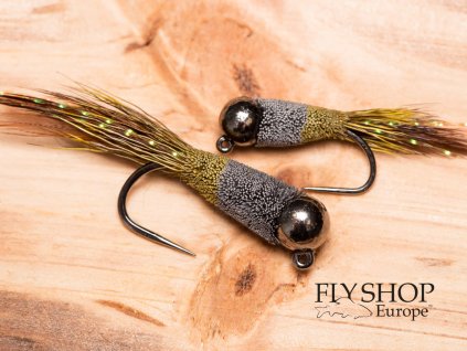 Deer Hair Fry Natural Olive (1)