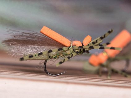 cdc foam stonefly dry olive hopper dry fly fse473b