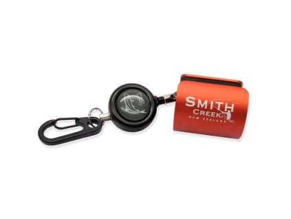 Smith Creek Rod Clip+ Orange with Zinger2