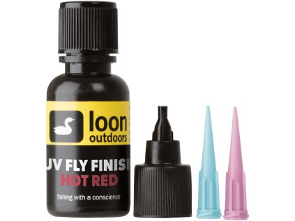 Loon UV Fly Finish hot red