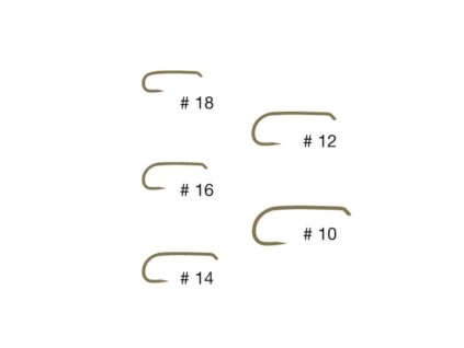 Tiemco TMC 100BL Fly Hooks Barbless (20 Pack)