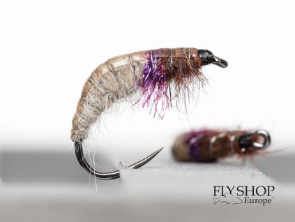 Slim Tungsten Body Czech Nymph Beige Brown (1)