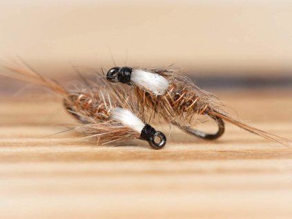 hares ear nymph white case special fse558