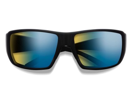 Smith Optics Guides Choice Matte Black Polarchromic Yellow Blue Mirror1
