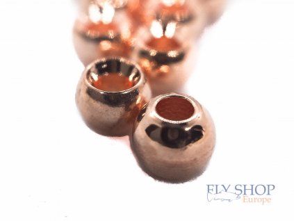 FS Europe Round Tungsten Beads - Copper (10 Pack)