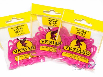 Viazací materiál Veniard Worm Squirmy Body (20 Pack)