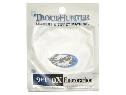 Muškársky nadväzec TroutHunter Fluorocarbon Leader 9ft (275 cm)