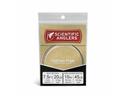 Šťukový nadväzec Scientific Anglers Toothy Fish 7.5ft Tapered Wire Leader