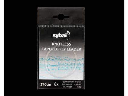 Sybai Knotless Tapered Fly Leader 270cm