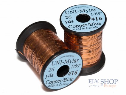 Uni 2 Tone Mylar - Copper & Blue