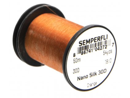 Viazacia niť Semperfli Nano Silk Ultra 30D 18/0 Orange