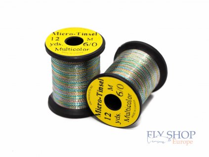 Uni Round Micro Tinsel 6/0 Multicolour
