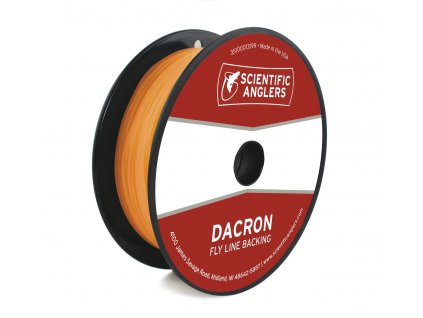 Podkladový backing Scientific Anglers Dacron Backing Orange 14kg, 91m