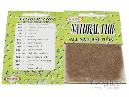 Wapsi All Natural Fur Dubbing - Light Hare