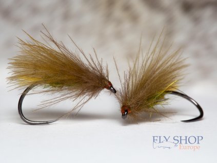 Suchá muška potočník Khaki Olive CDC Sedge