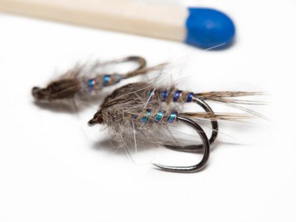 classic hares ear nymph grey barbless fse015
