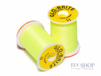 Viazacia niť Glo Brite Floss Nr.11 Phosphor Yellow