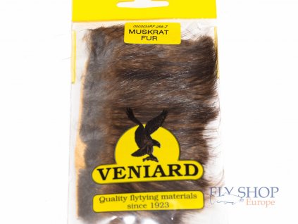 Srsť z ondatry Veniard Muskrat Fur Piece