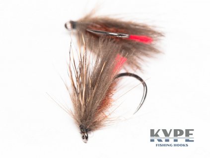 Suchá muška potočník CDC Deer Hair Sedge - Red Tag