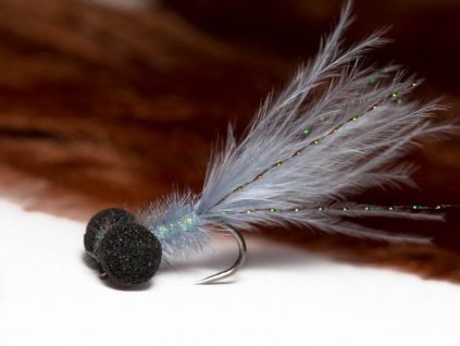 grey black booby leech lake fly fse425