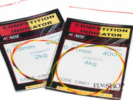 Dvojfarebný indikátor záberu Hends Competition Indicator 40cm, (5 Pack)