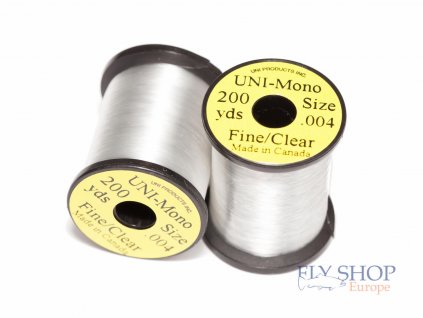 Viazacia niť Uni Mono Clear Fly Tying Thread Fine 183m (200yds)