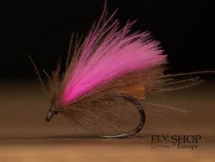 Suchá muška potočník CDC Indicator Dry Fly Sedge - Pink Variant