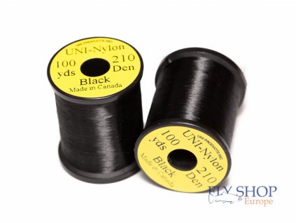 Uni Nylon Ex-Strong 210D Thread - Black 91m (100yds)
