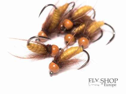 Caddis Pupa Nymph - Tan