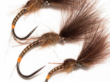 ginger quill cdc emerger dry fly fse077