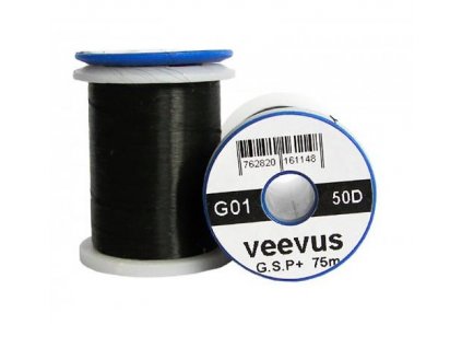 Viazacia niť Veevus GSP 50D Threads 75m Black
