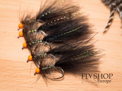 Lúra Black Mirage Marabou Leech