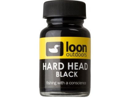 Lak na mušky Loon Hard Head Cement Black