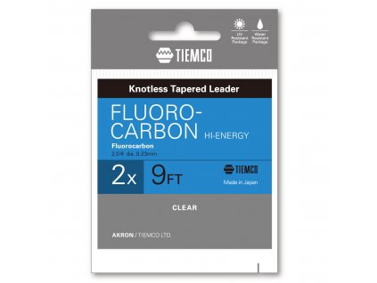 Tiemco Akron Fluorocarbon Leader 275cm (9ft)