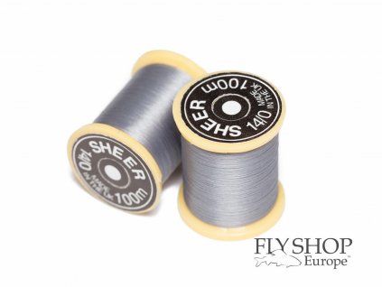 Gordon Griffith 14/0 Sheer Ultrafine Thread Grey (100m Spool)