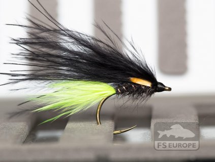 Black & Chartreuse Viva Lure