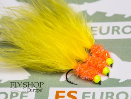 Sunburst Yellow Orange Cactus Leech