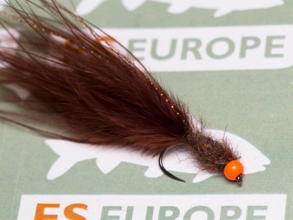 brown egg sucking marabou leech streamer fse142