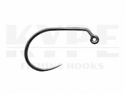 Muškárske háčiky jigové Kype K310BL Wide Jig Nymph Fly Hooks (25 Pack)