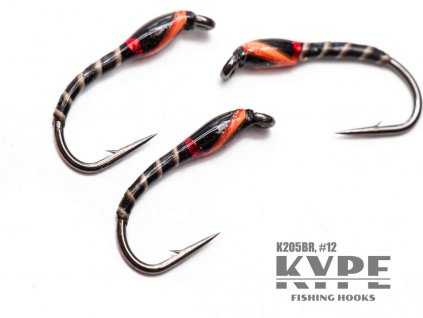 Black Peacock Quill Buzzer BARBED
