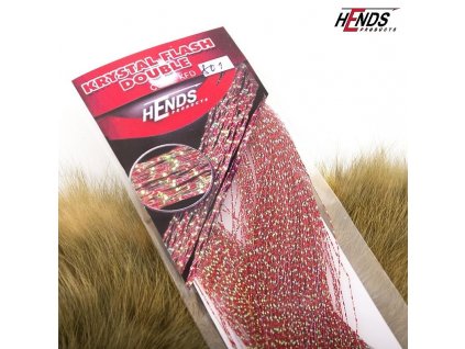 Hends Krystal Flash Double Red / Pearl