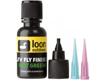Loon UV Fly Finish Hot Green