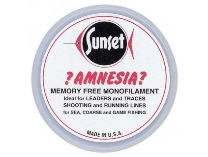 Sunset Amnesia Memory Free Monofilament Lines 100m
