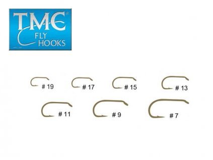 Tiemco TMC 112TR Fly Hooks Barbed (20 Pack)