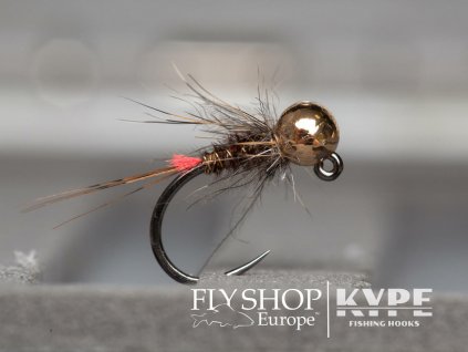 Pheasant Tail Jig Nymph - Rose Gold Bead